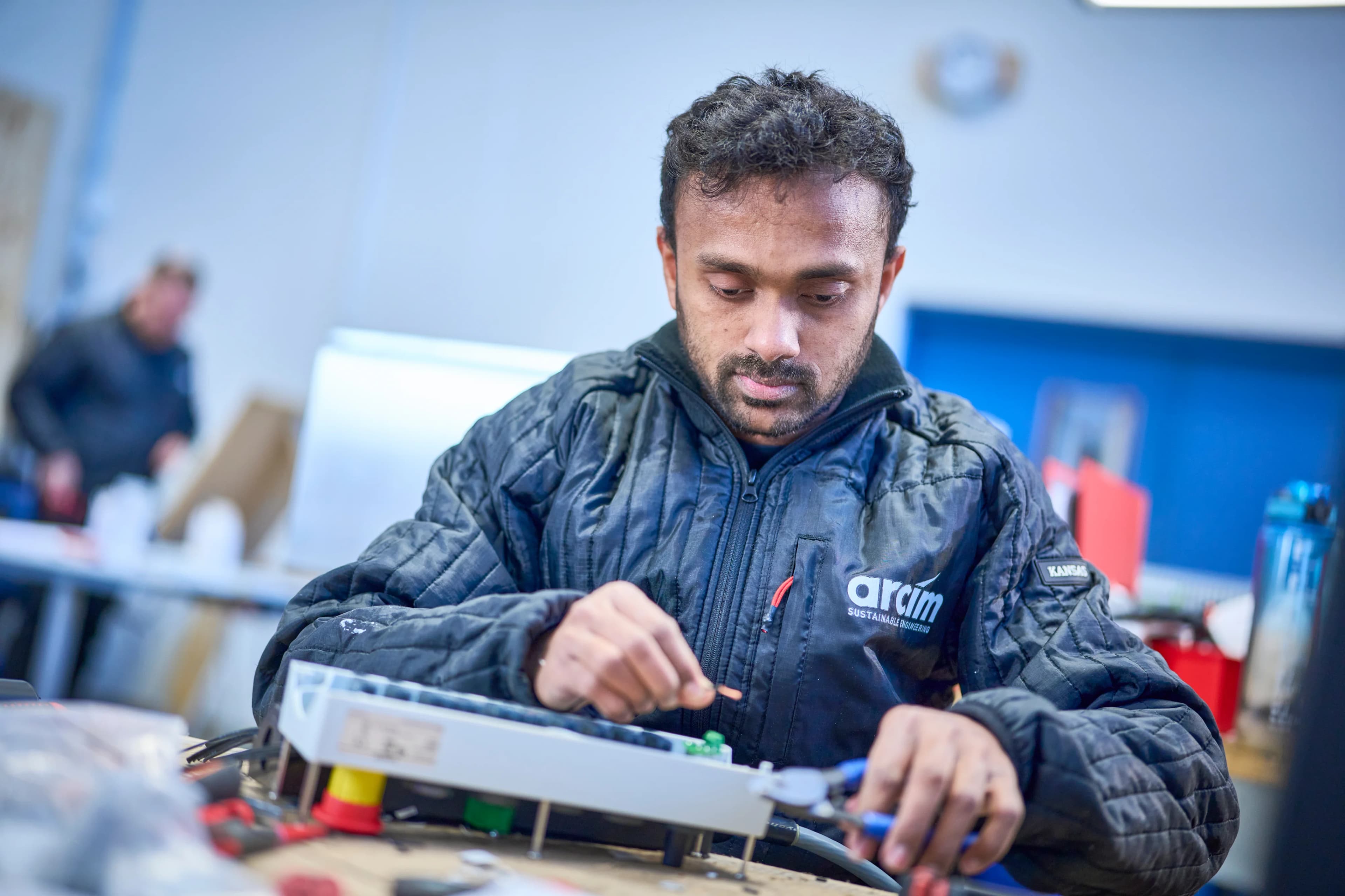 Arcím team member at work